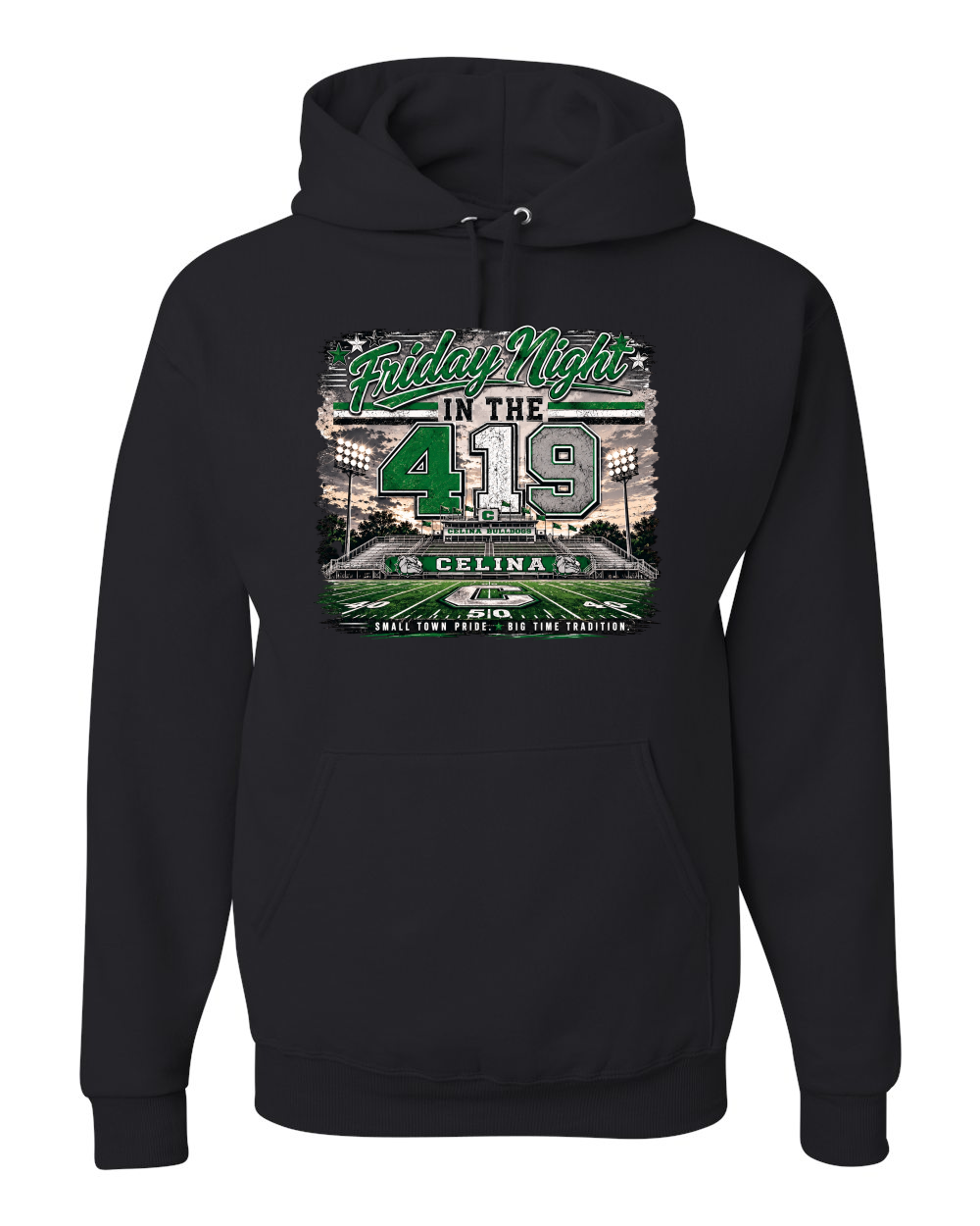 Friday Night in the 419 Graphic Hoodie