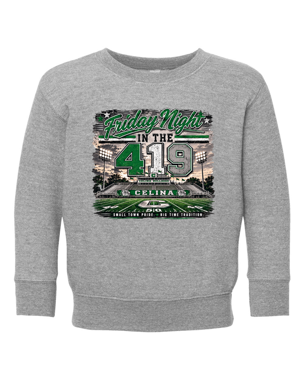 Friday Night in the 419 Toddler Crewneck Sweatshirt