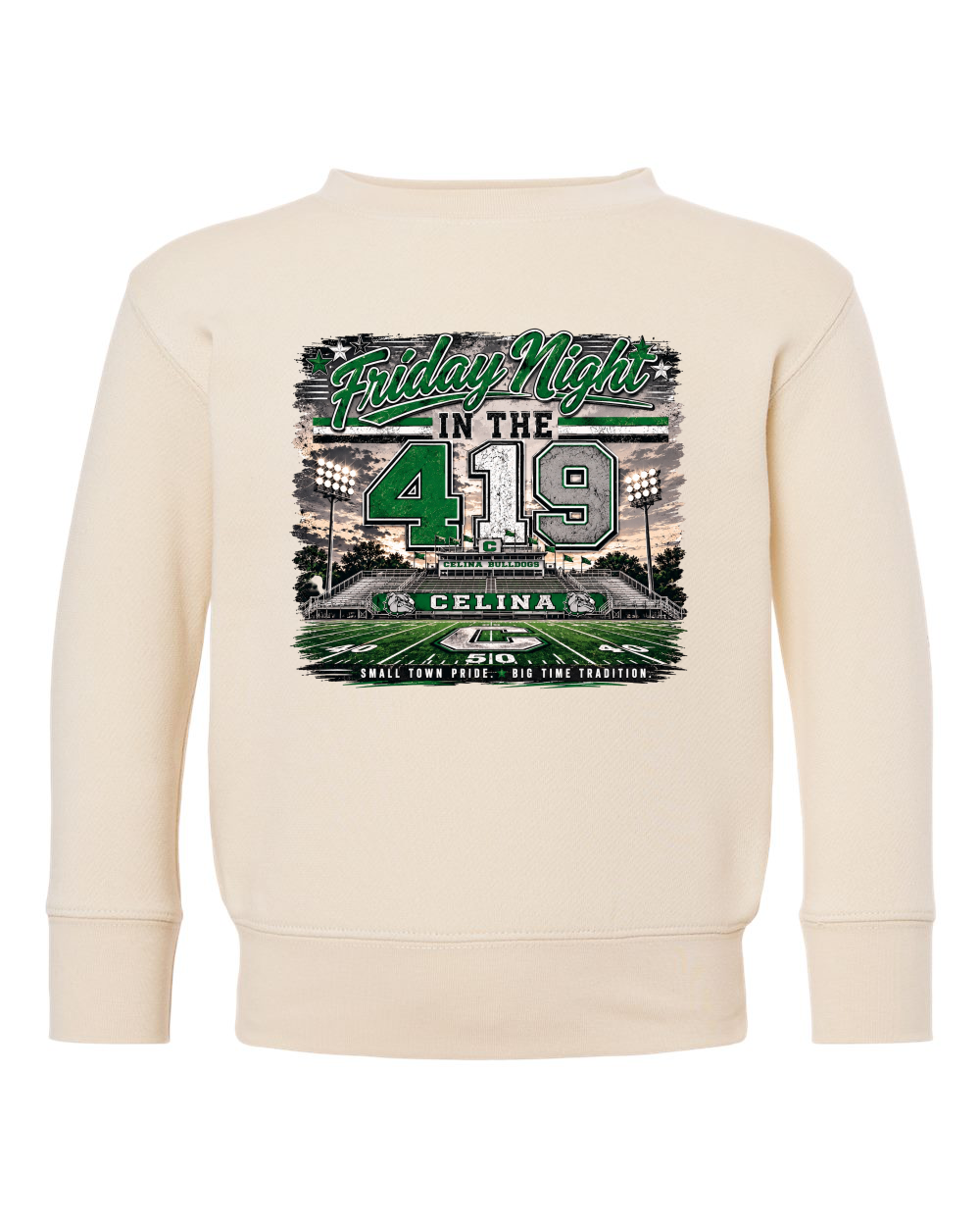 Friday Night in the 419 Toddler Crewneck Sweatshirt