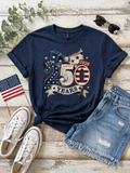250 USA Flag Gildan Softstyle Tee