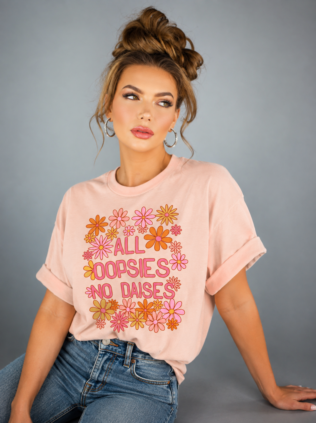All Oopsies No Daisies Graphic Tee