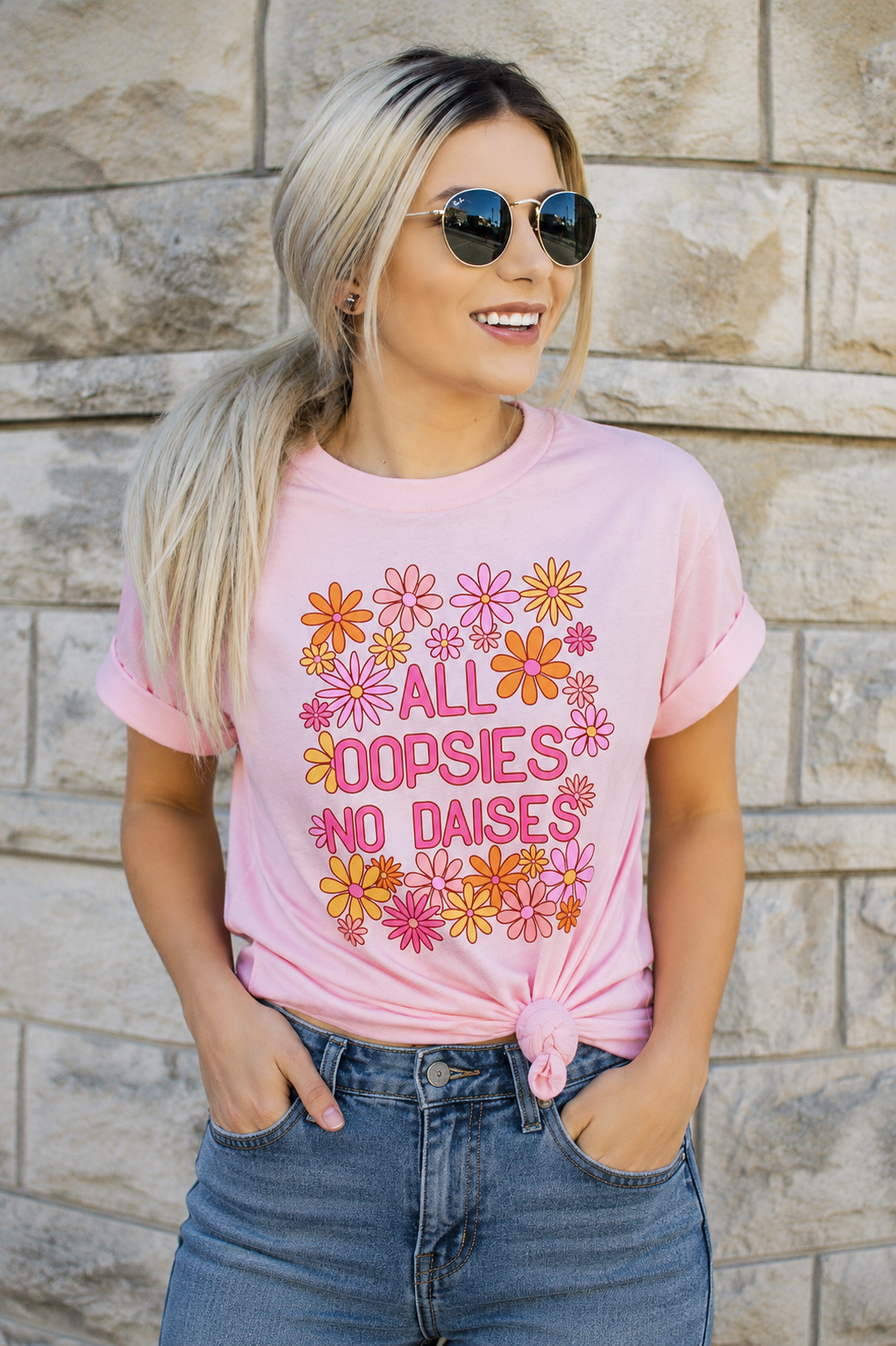 All Oopsies No Daisies Graphic Tee