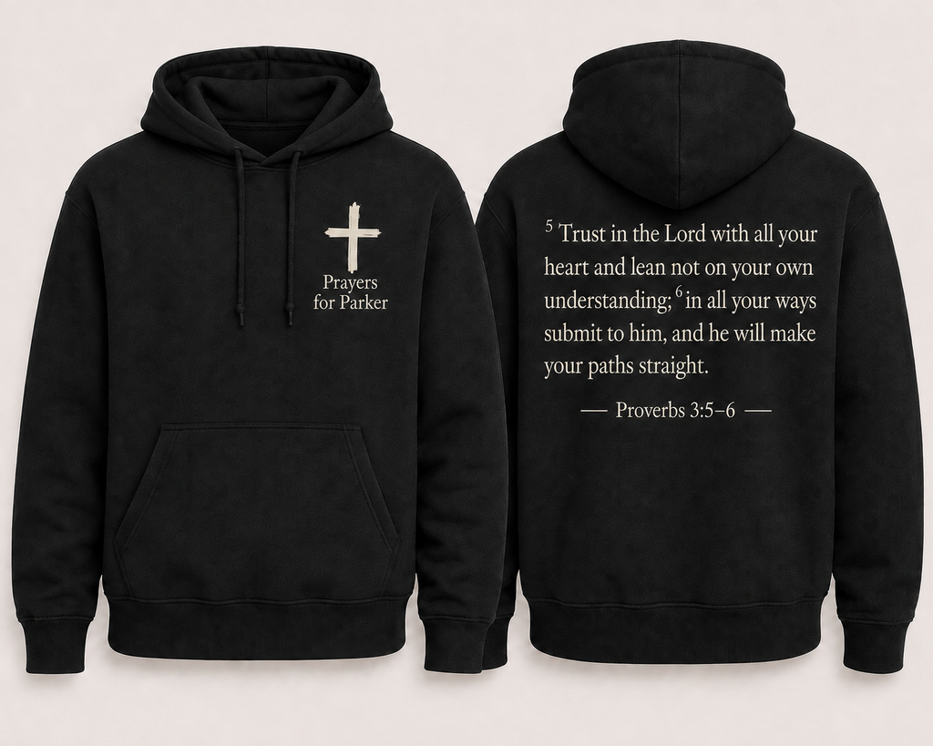 Prayer For Parker Proverbs 3:5 Graphic Tee