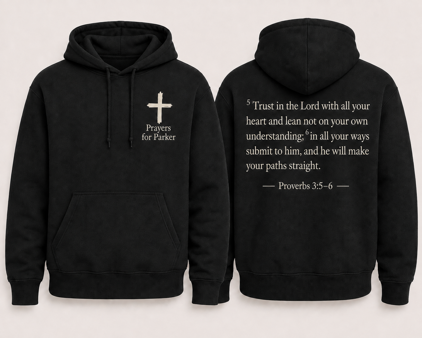Prayer For Parker Proverbs 3:5 Graphic Tee