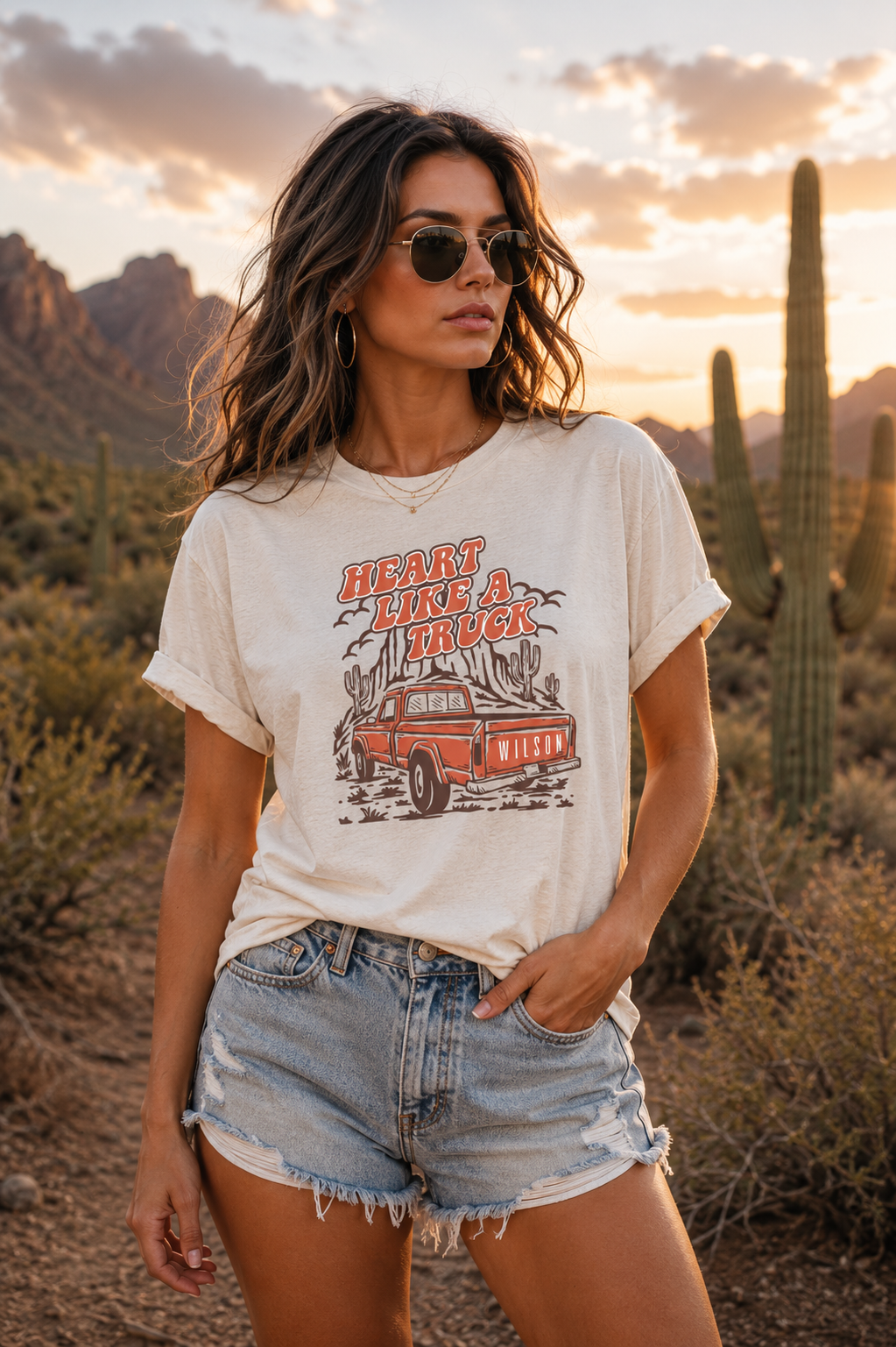 Heart Like A Truck Graphic Tee