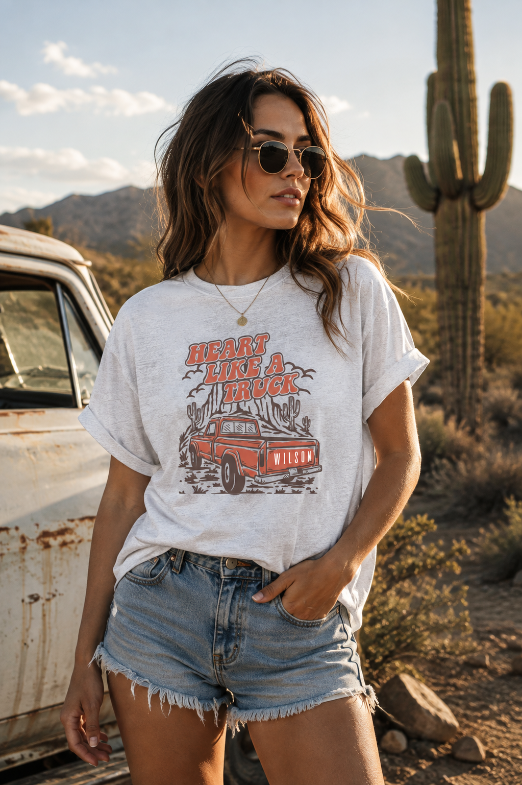 Heart Like A Truck Graphic Tee