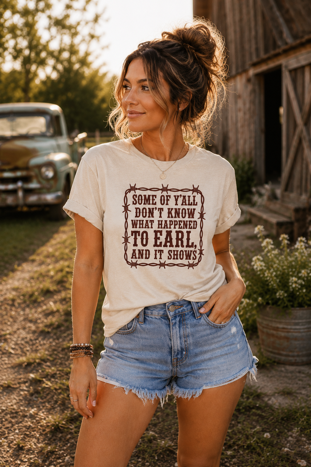 What Happened to Earl Bella Canvas Graphic Tee