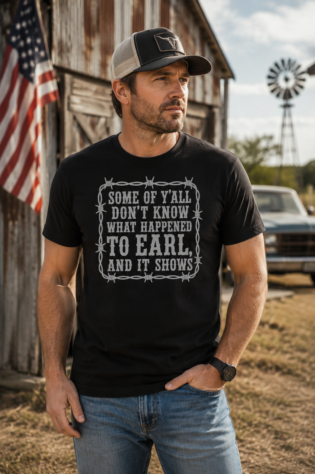 What Happened to Earl Bella Canvas Graphic Tee