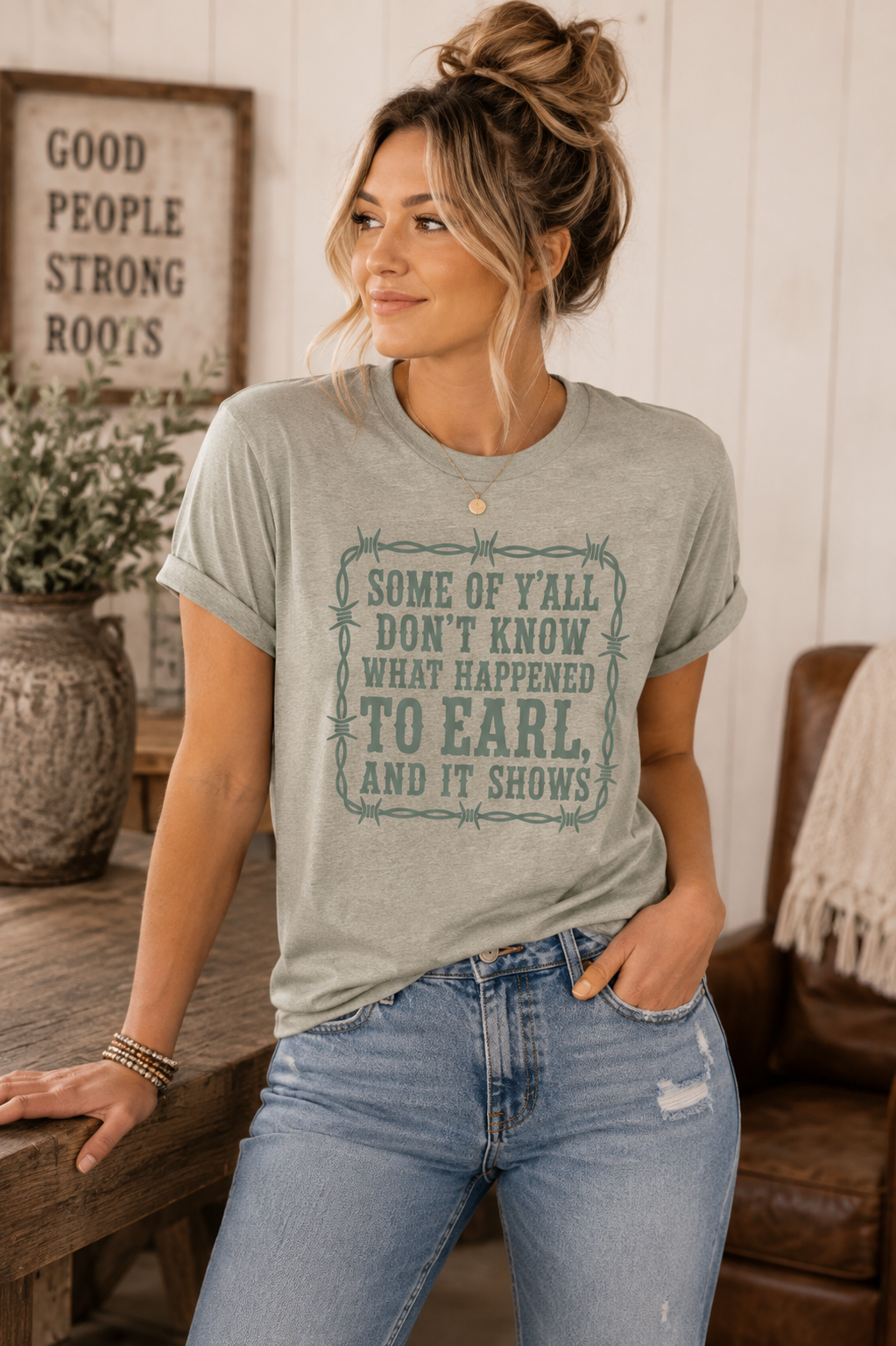 What Happened to Earl Bella Canvas Graphic Tee
