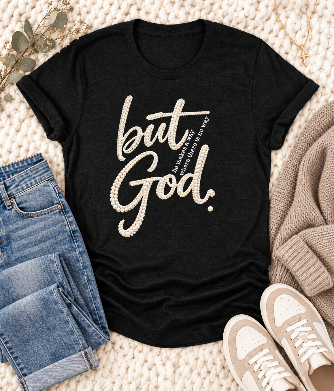 But God Bella Canvas Grahpic Tee