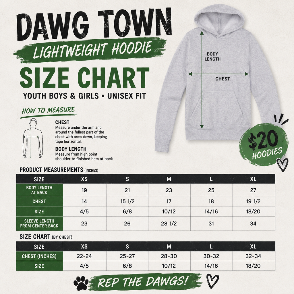 Youth Light Weight Bulldog Soccer Sweatshirt