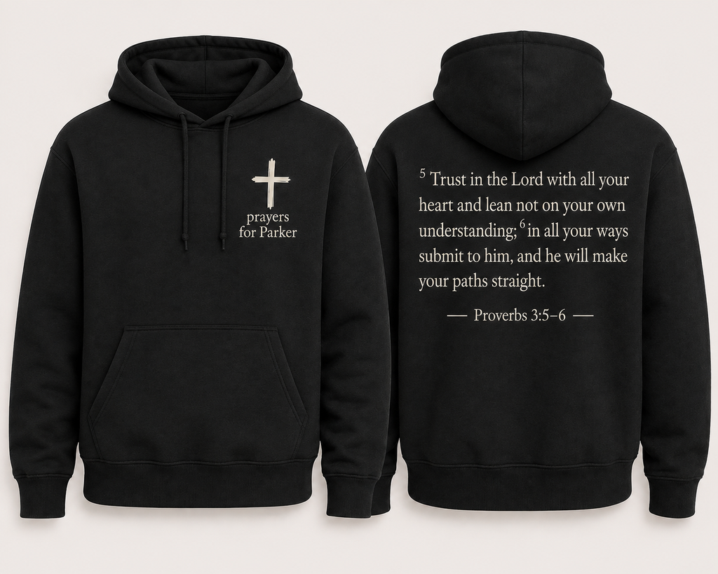 Prayer For Parket Proverbs 3:5 Graphic Tee