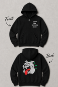 Favorite Season Bulldog Zip Up Hoodie
