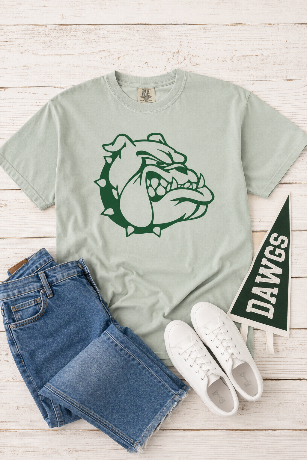 Celina Bulldog Game Day Comfort Colors Tee