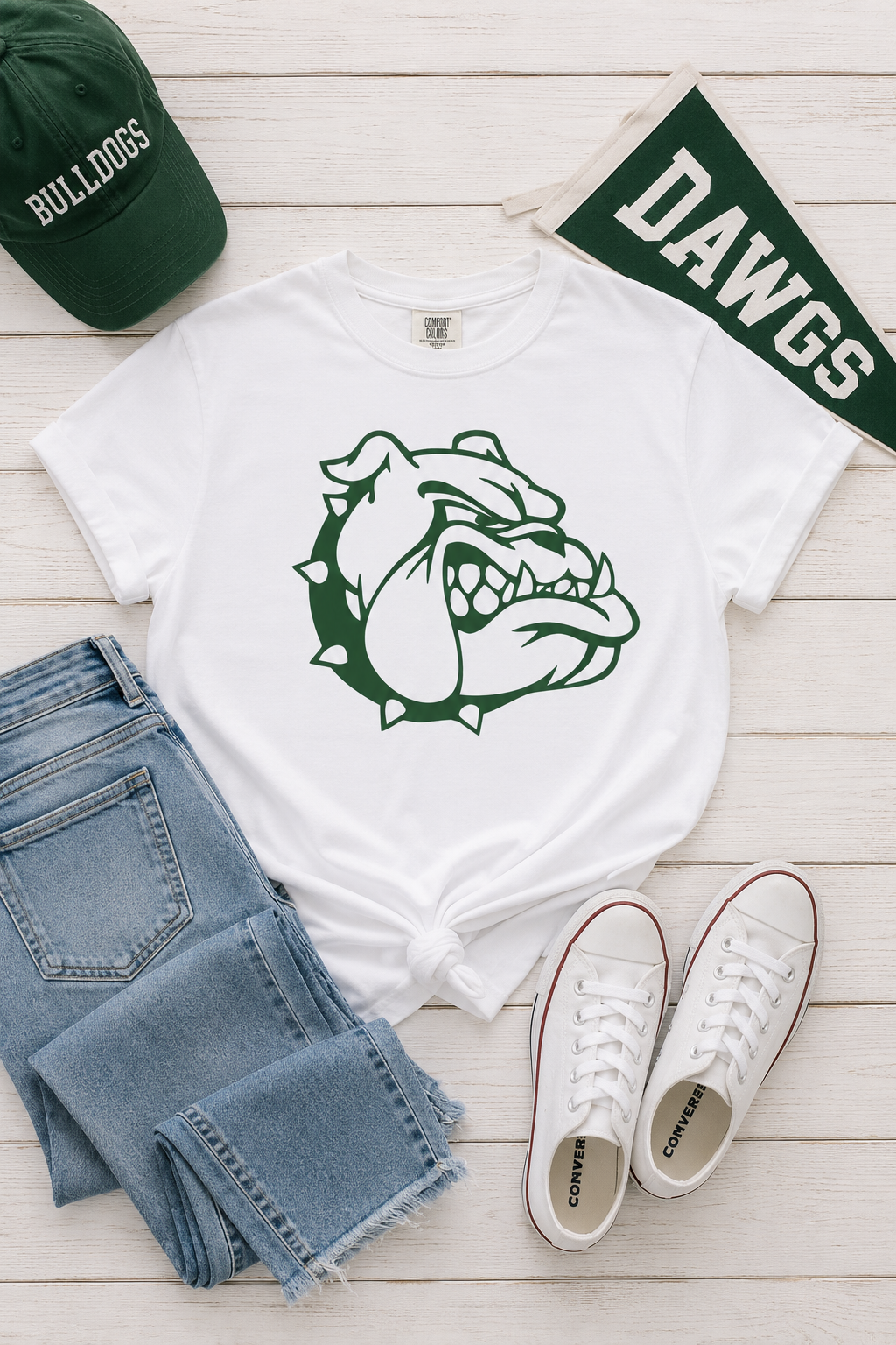 Celina Bulldog Game Day Comfort Colors Tee