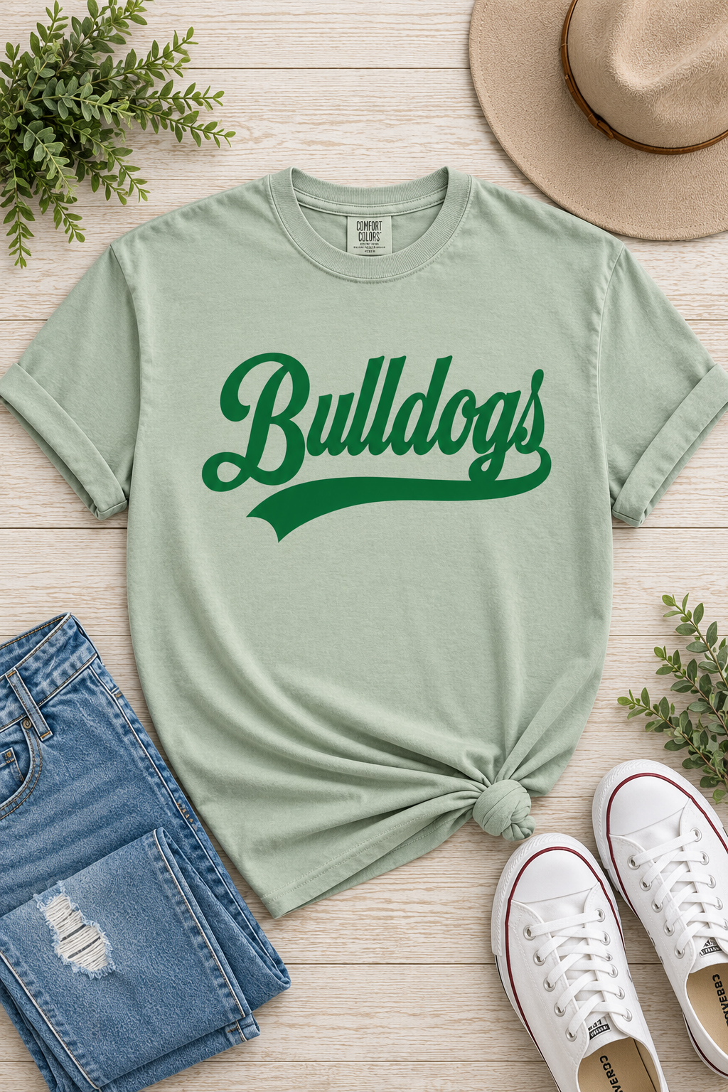 Bulldogs Comfort Colors Tee