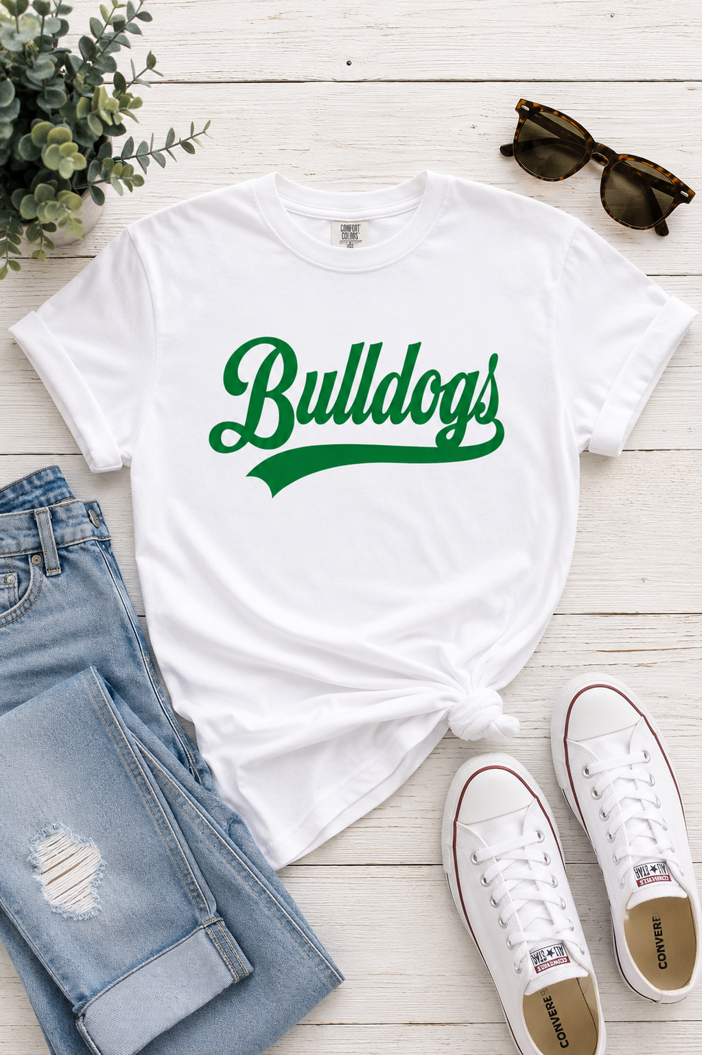 Bulldogs Comfort Colors Tee