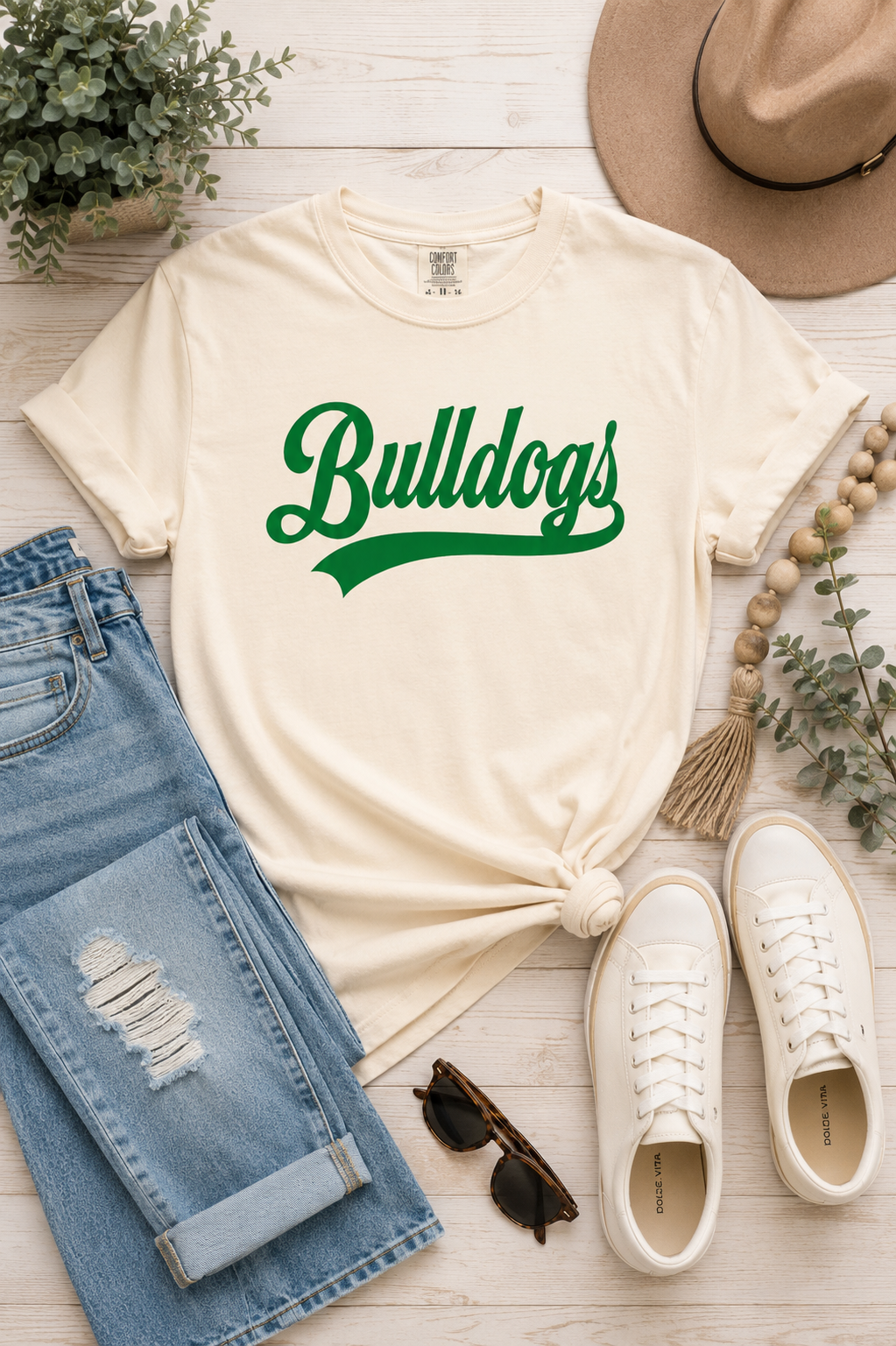Bulldogs Comfort Colors Tee