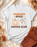 Pumpkin Spice Coffee Club Graphic Tee
