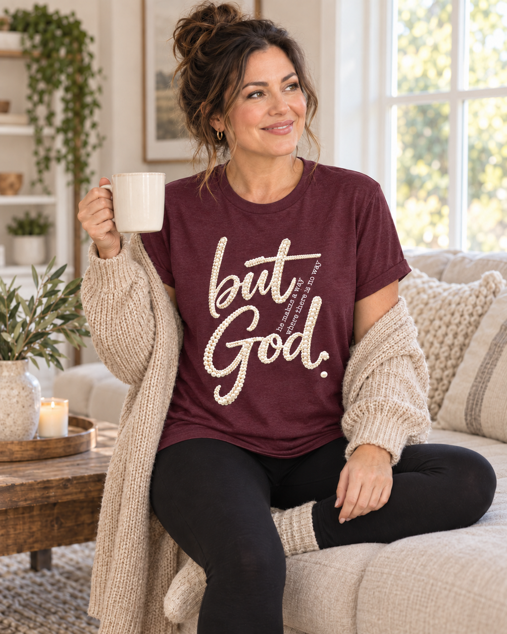But God Bella Canvas Grahpic Tee