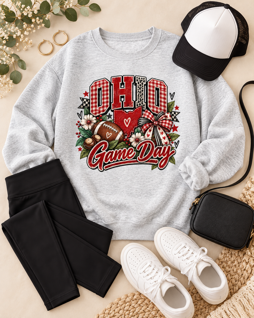 OH Ohio Game Day Print DTF