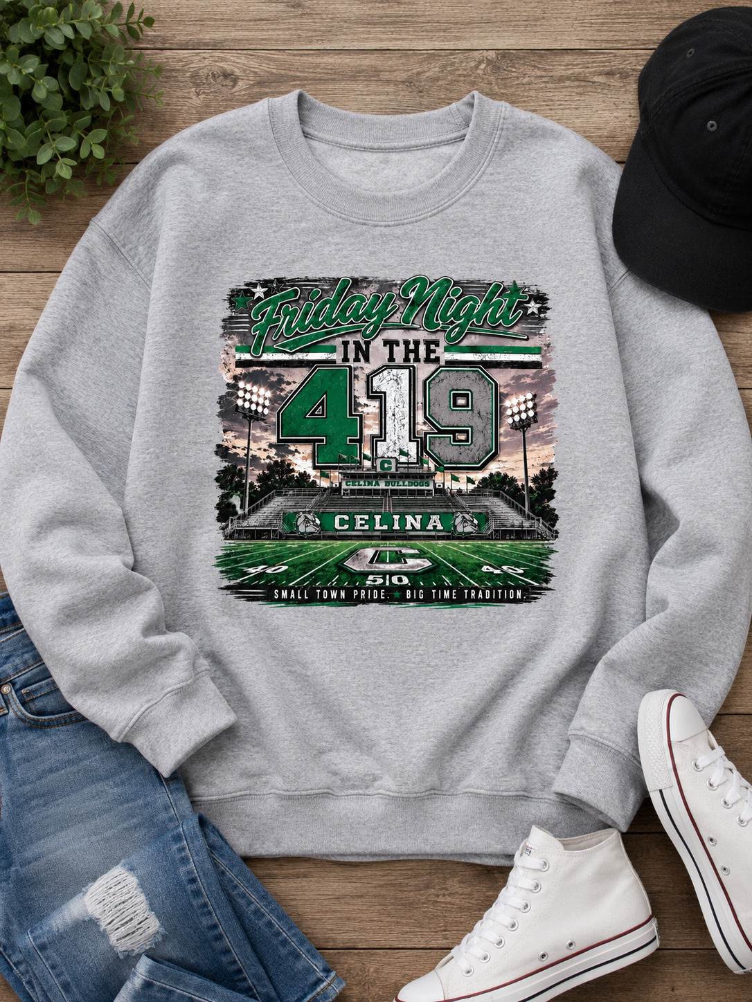 Friday Nights in the 419 Football Sweatshirt