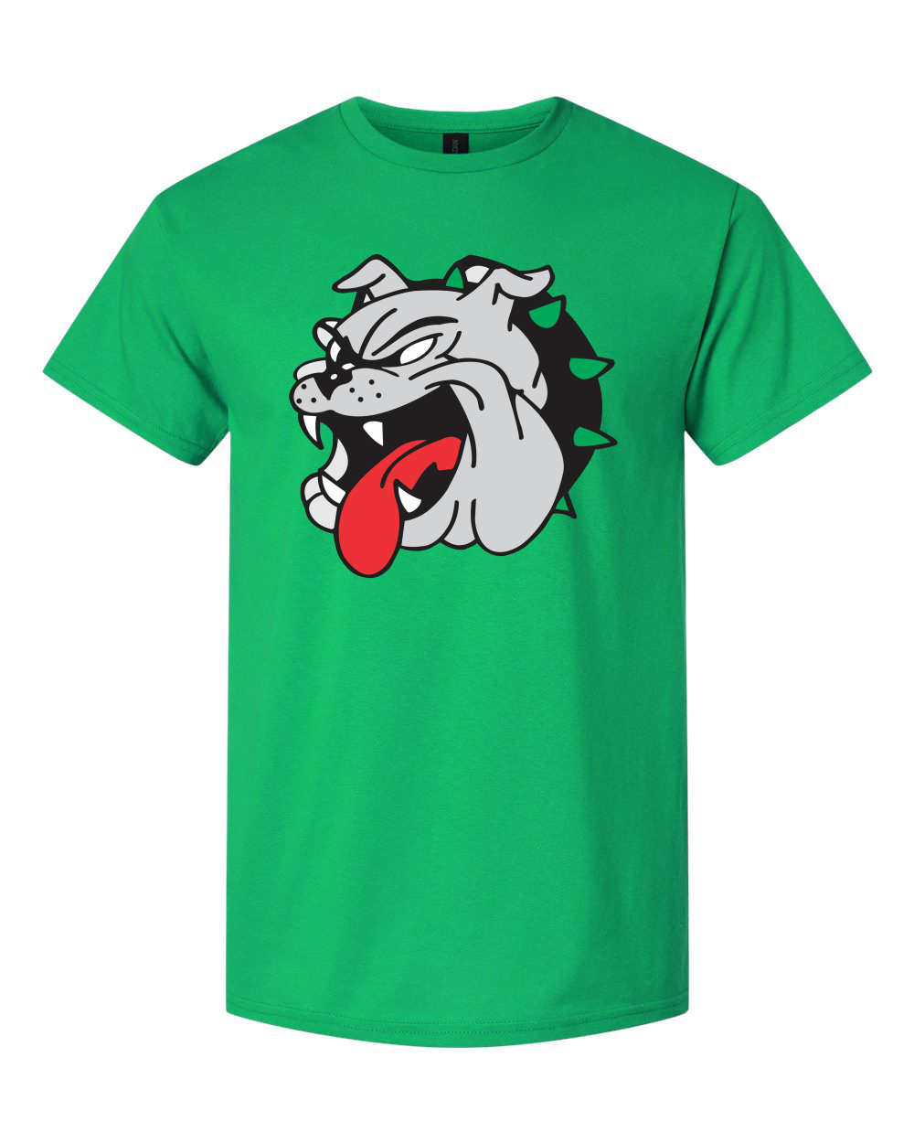 Bulldog Face Crewneck Tee Shirt