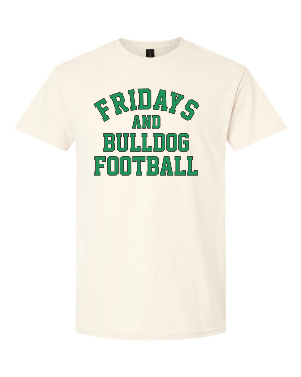 Fridays and Bulldog Football Gildan Graphic Tee