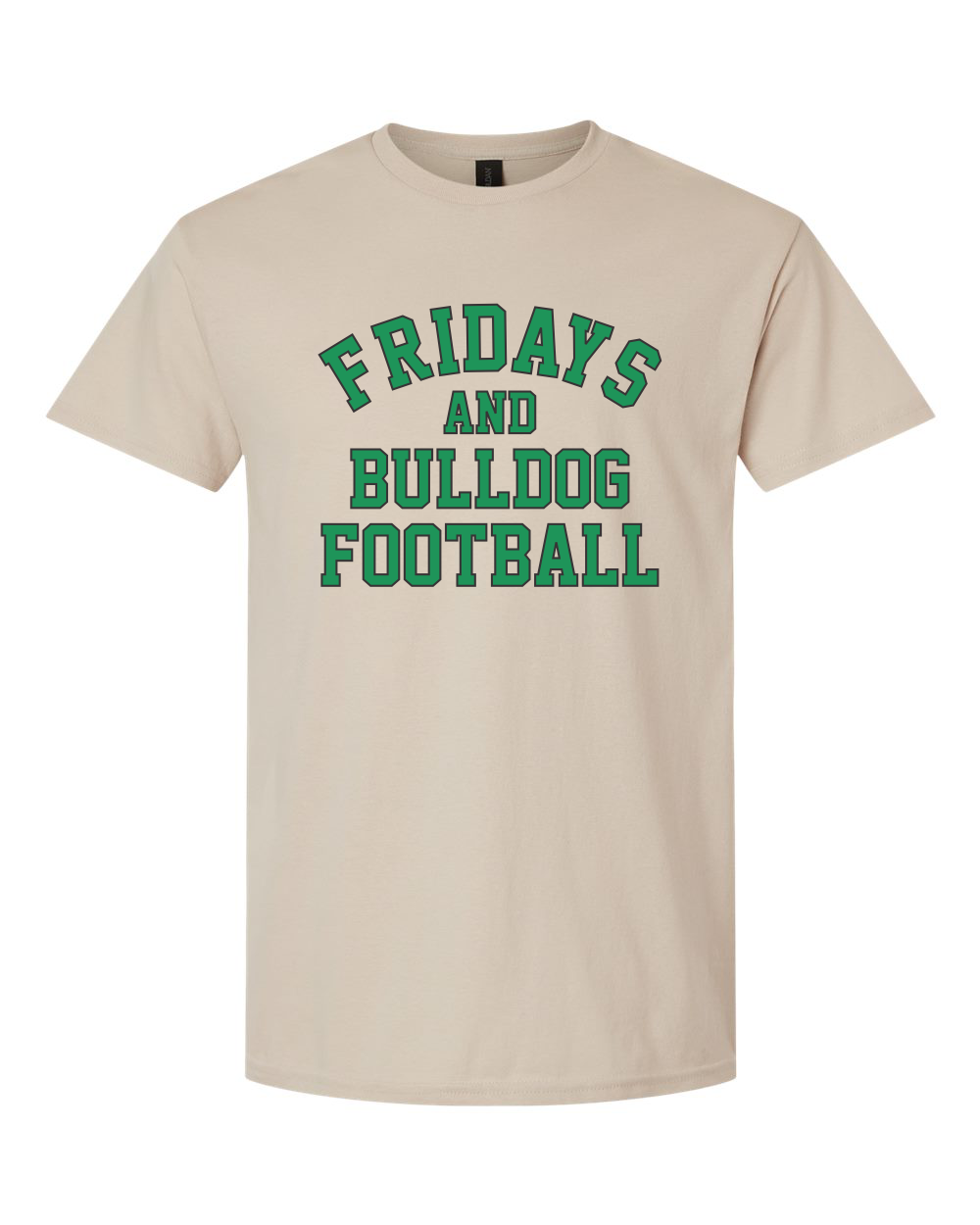 Fridays and Bulldog Football Gildan Graphic Tee