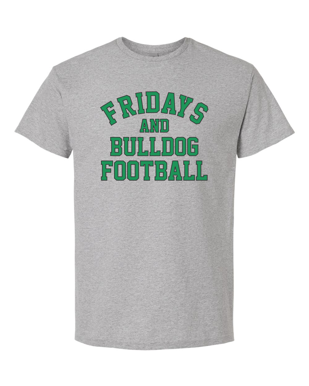 Fridays and Bulldog Football Gildan Graphic Tee