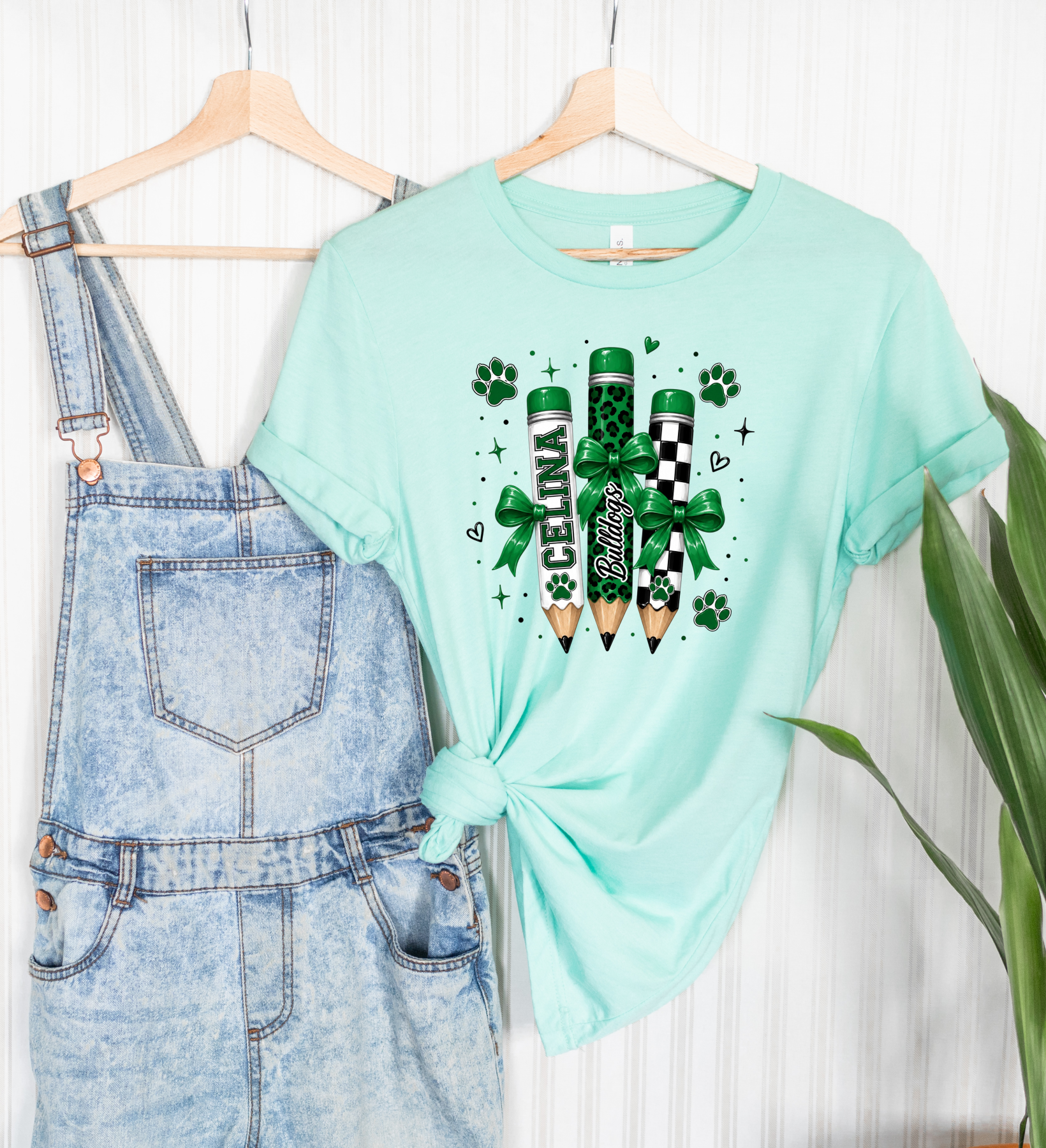 Celina Bulldog Pencil Graphic Tee