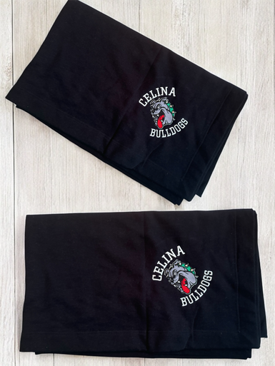 Celina Bulldog Embroidered Stadium Blanket