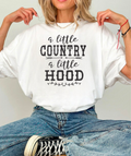 A Little Country A Little Hood Bella Canvas Graphic Tee