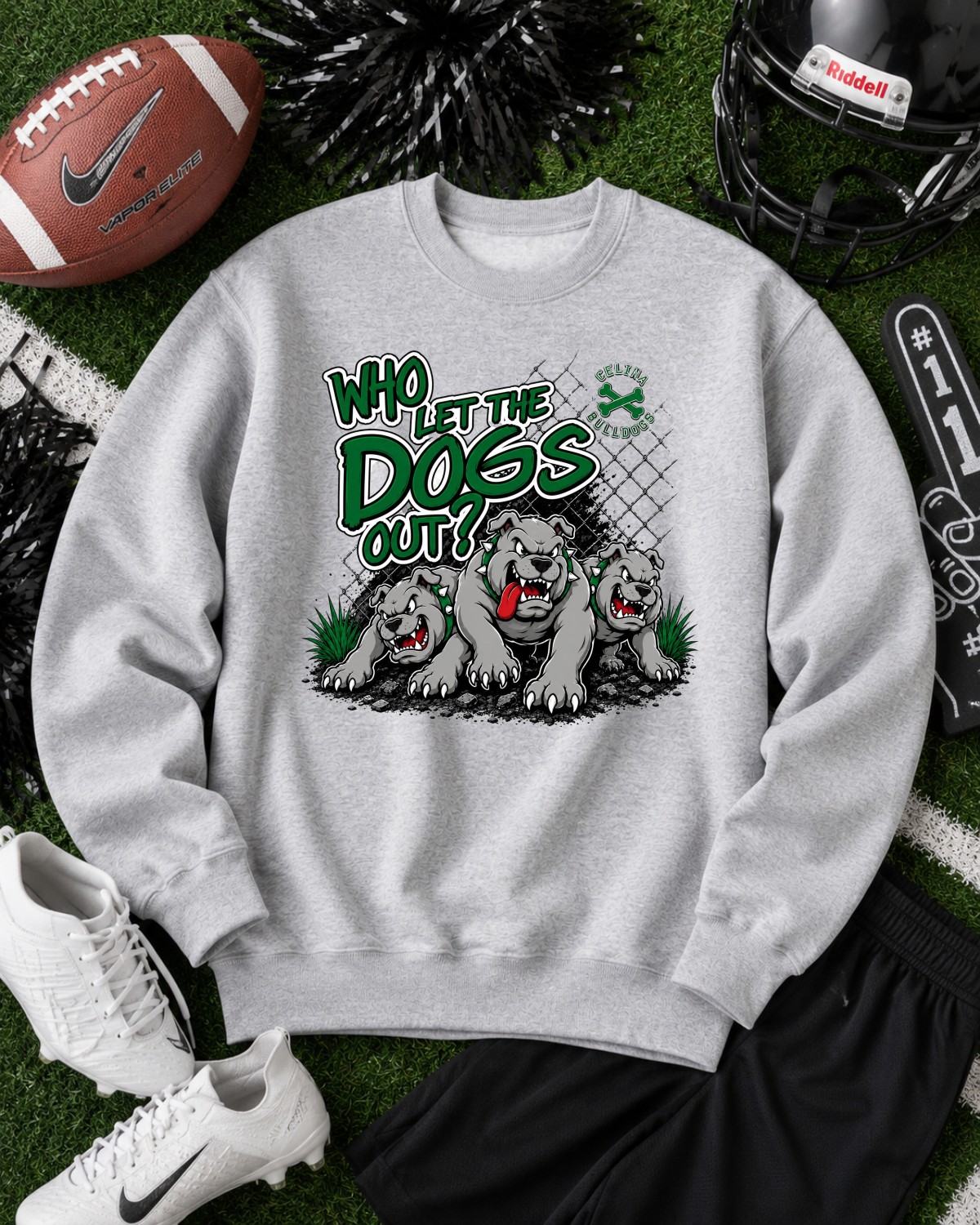 Who Let The Dogs Out Crewneck Sweatshirt