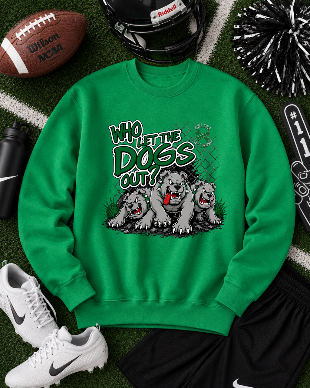 Who Let The Dogs Out Crewneck Sweatshirt