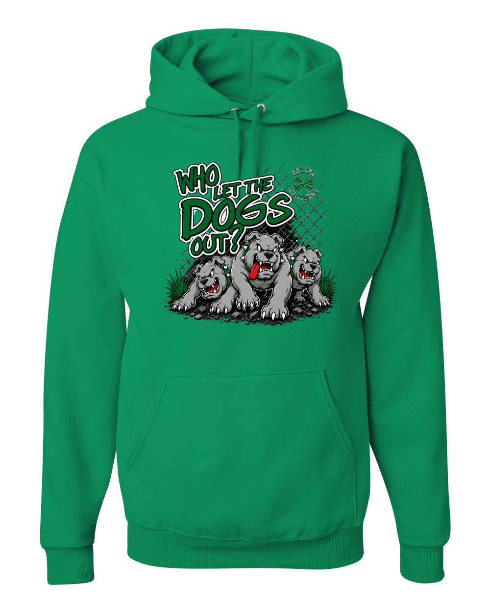 Who Let The Dogs Out Graphic Hoodie
