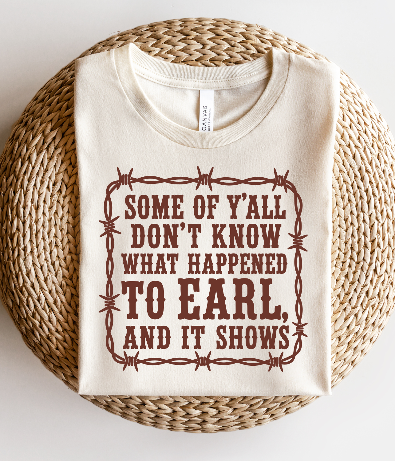 What Happened to Earl Bella Canvas Graphic Tee
