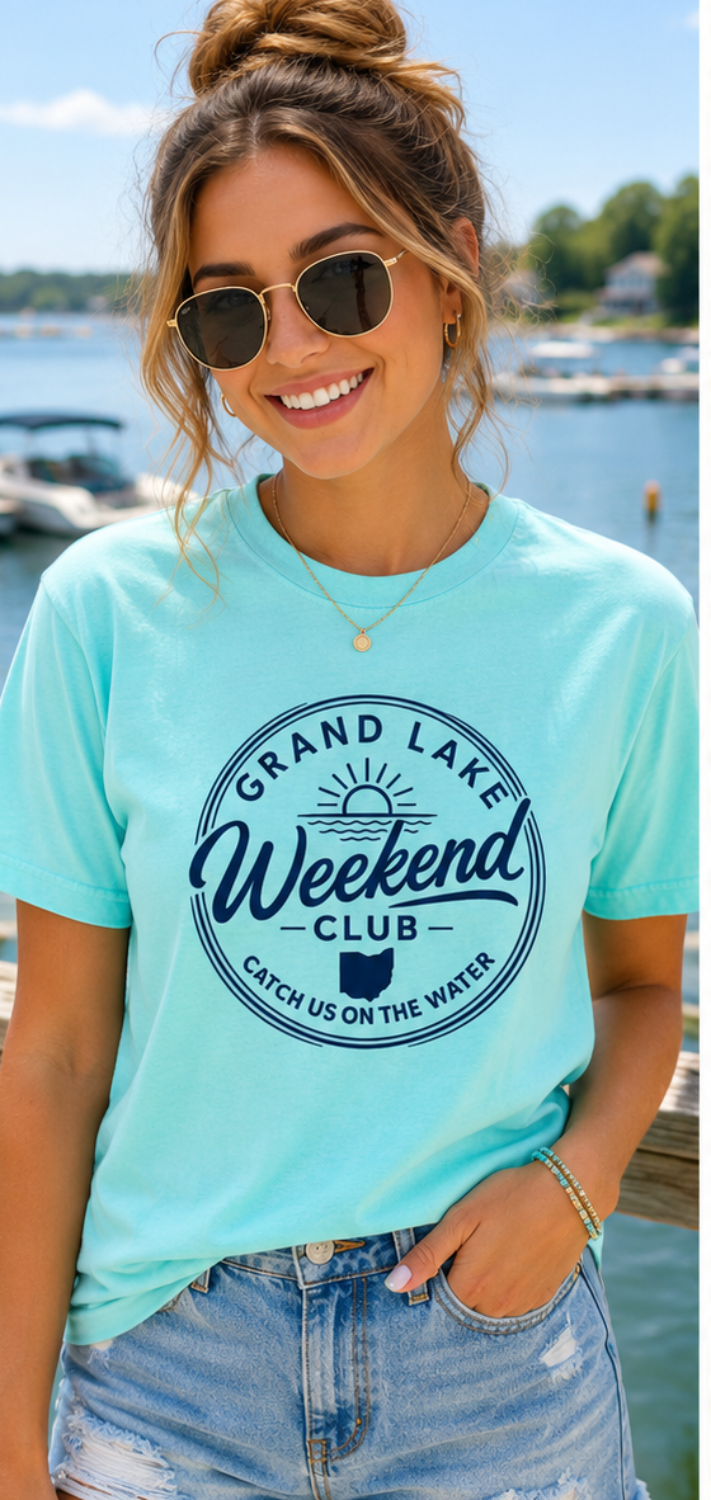 Grand Lake Weekend Club Comfort Color Tee