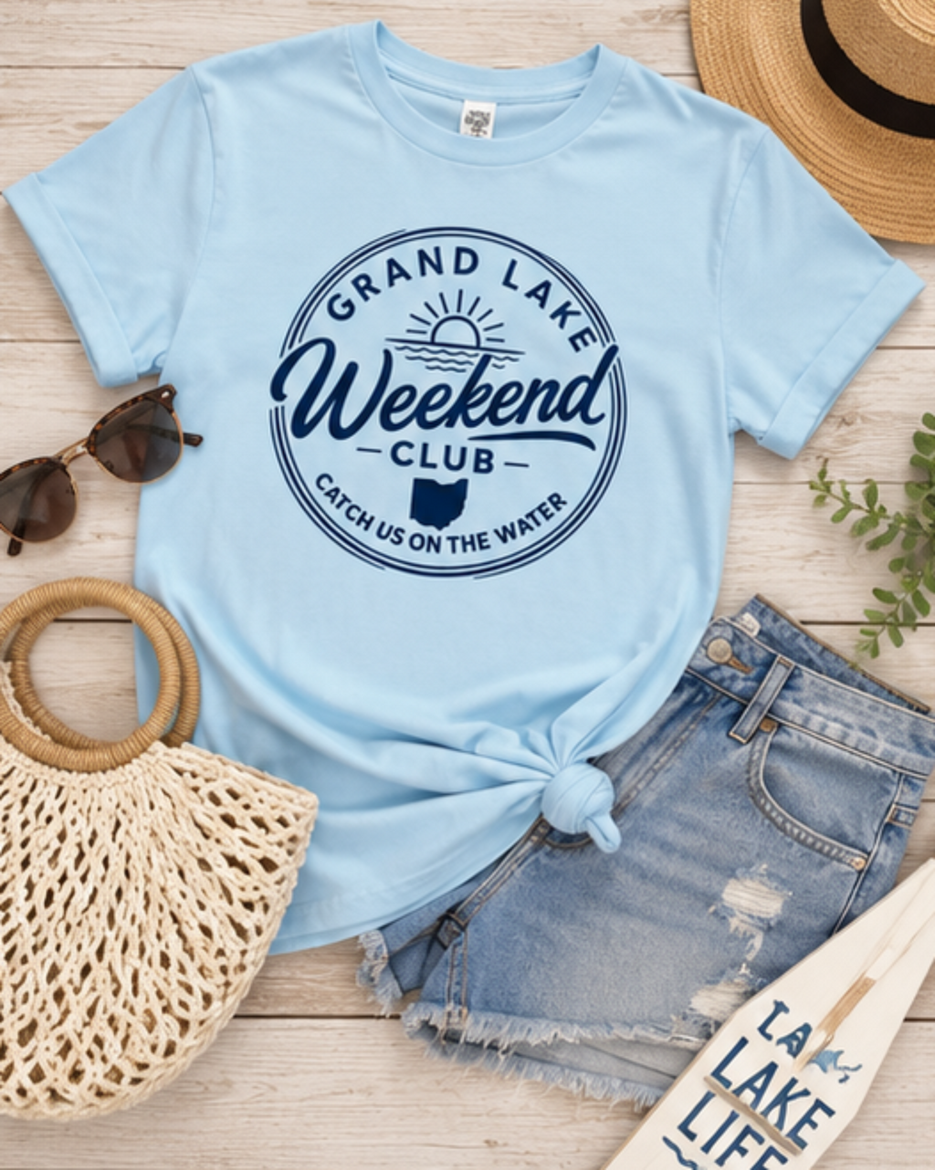 Grand Lake Weekend Club Comfort Color Tee