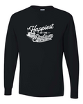 Happiest At the Stadium Crewneck Long Sleeve Tee Shirt