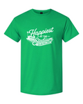 Happiest At the Stadium Crewneck Tee Shirt
