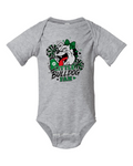Little Bulldog Fan Cheer Short Sleeve Baby Onesie