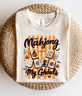 Mahjong my Ghouls Bella Canvas Graphic tee