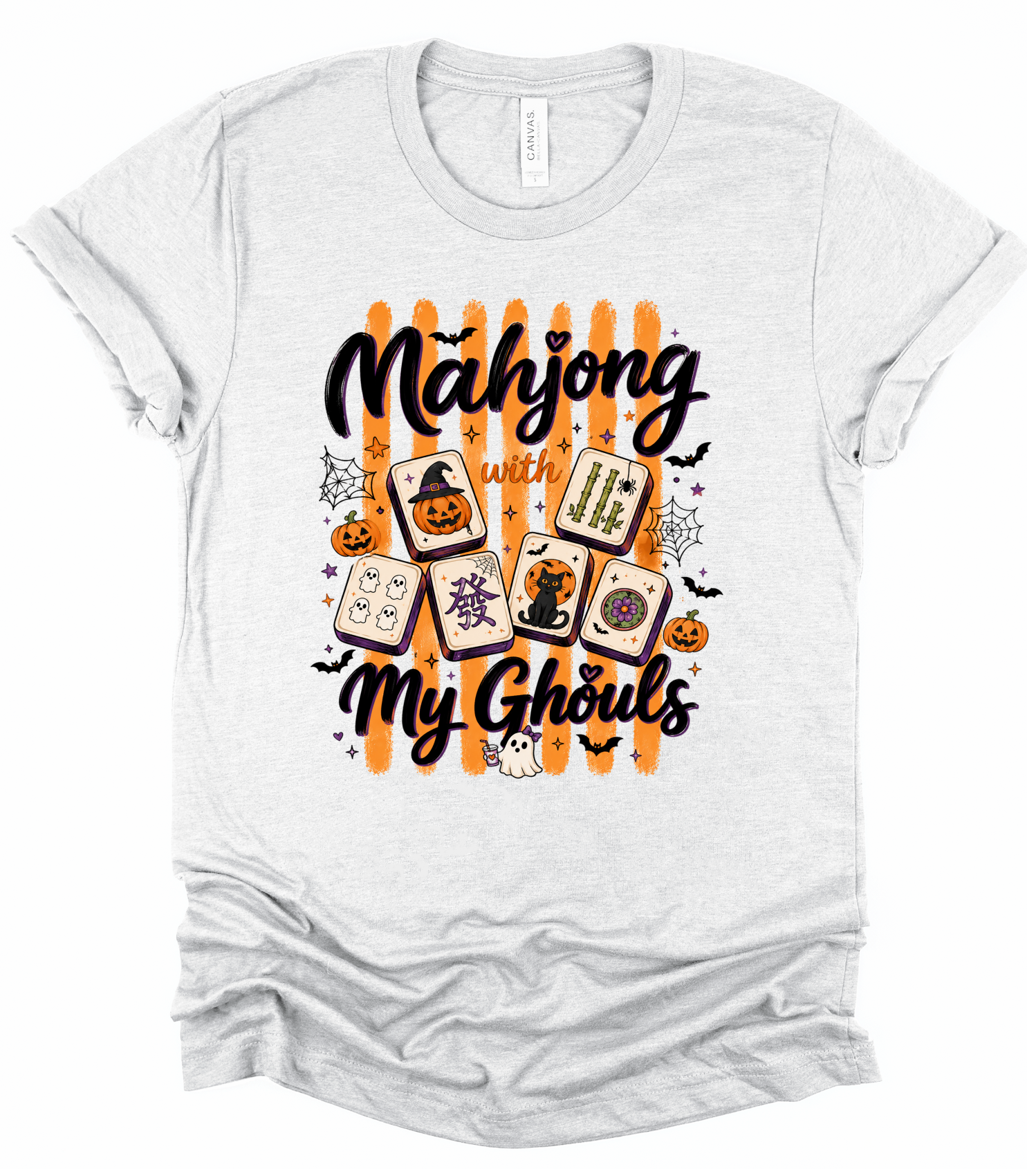 Mahjong my Ghouls Bella Canvas Graphic tee