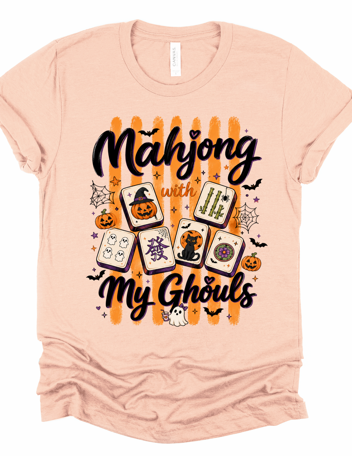 Mahjong my Ghouls Bella Canvas Graphic tee