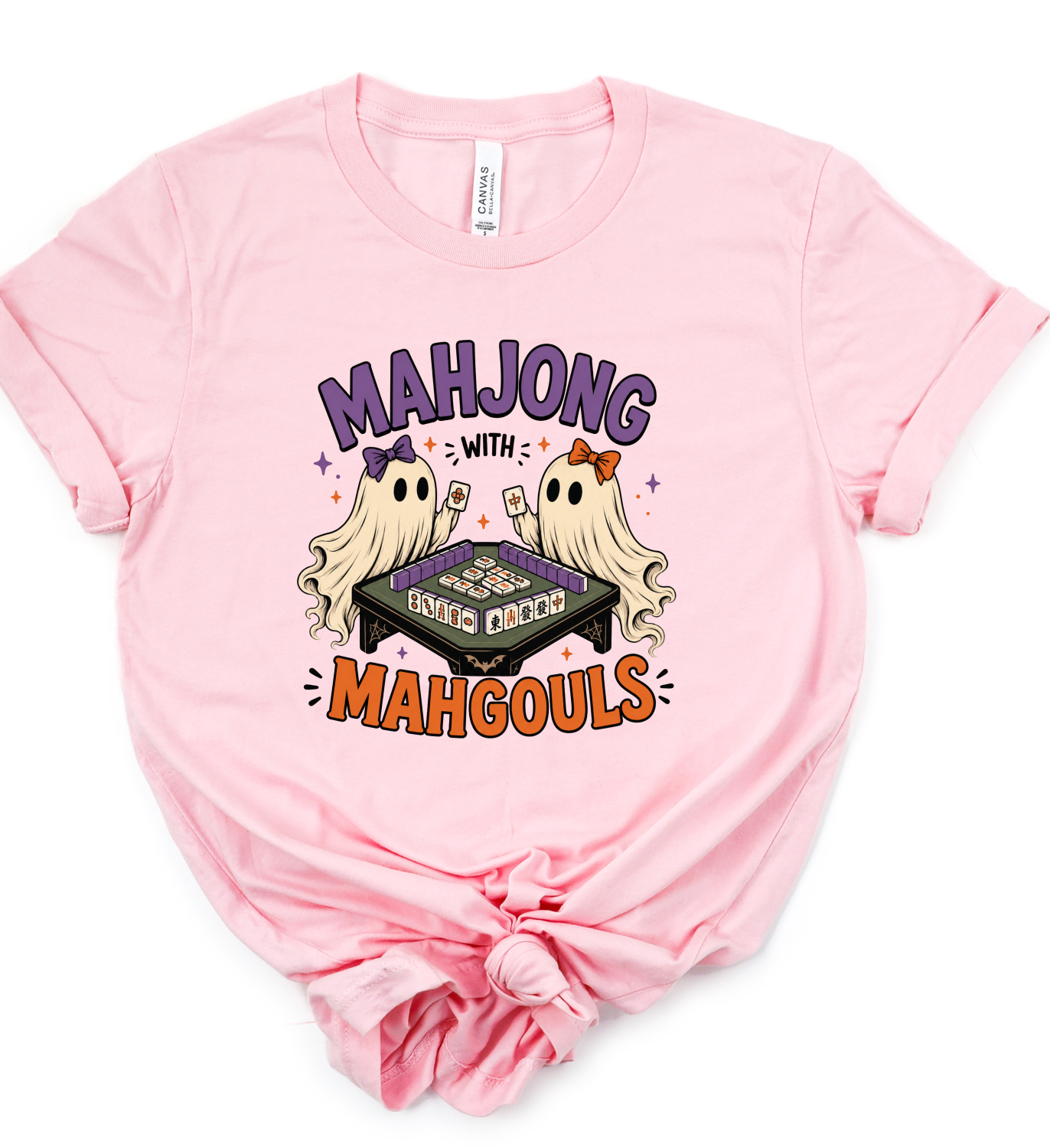 Mahjong MahGhouls Bella Canvas Graphic tee