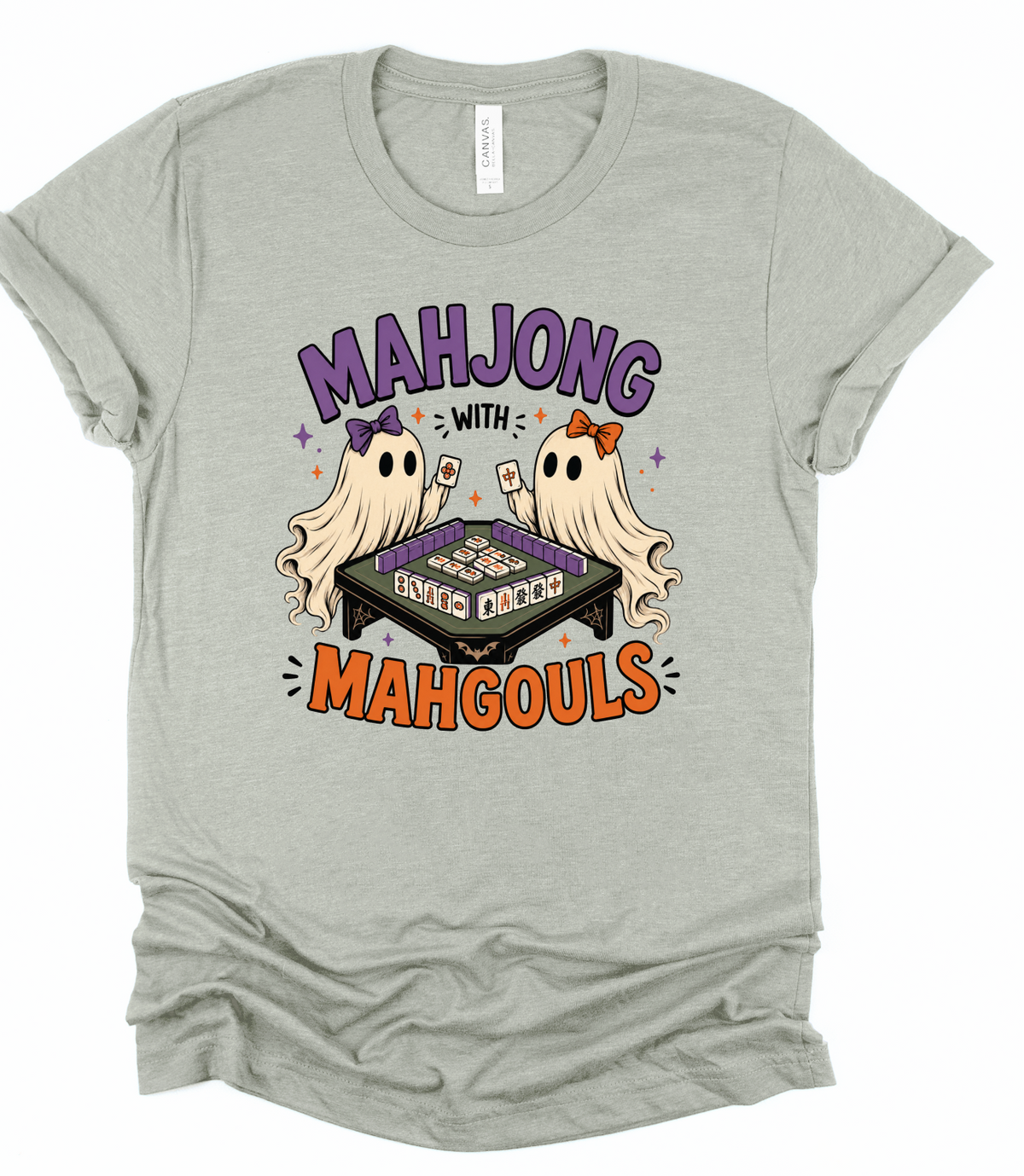 Mahjong MahGhouls Bella Canvas Graphic tee