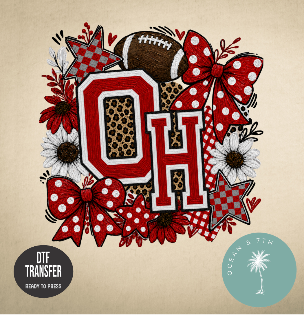 OH OHIO Print DTF  Print