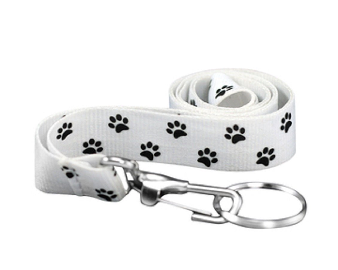Paw Print Lanyards