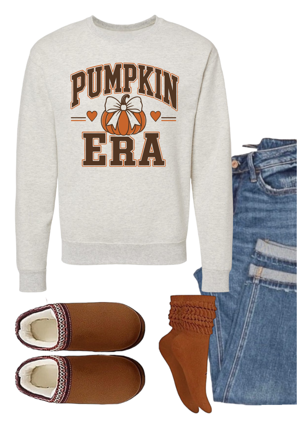 Pumpkin Era Graphic Crewneck Sweatshirt